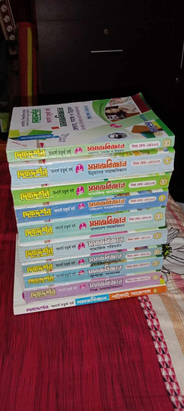 Honours 4th Year সমাজবিজ্ঞান ফুল সেট দিকদর্শন